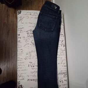 American Eagle Dark Blue Women's Jeans